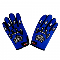 Перчатки с пальцами KNTGHLAOOD синие (текстиль)